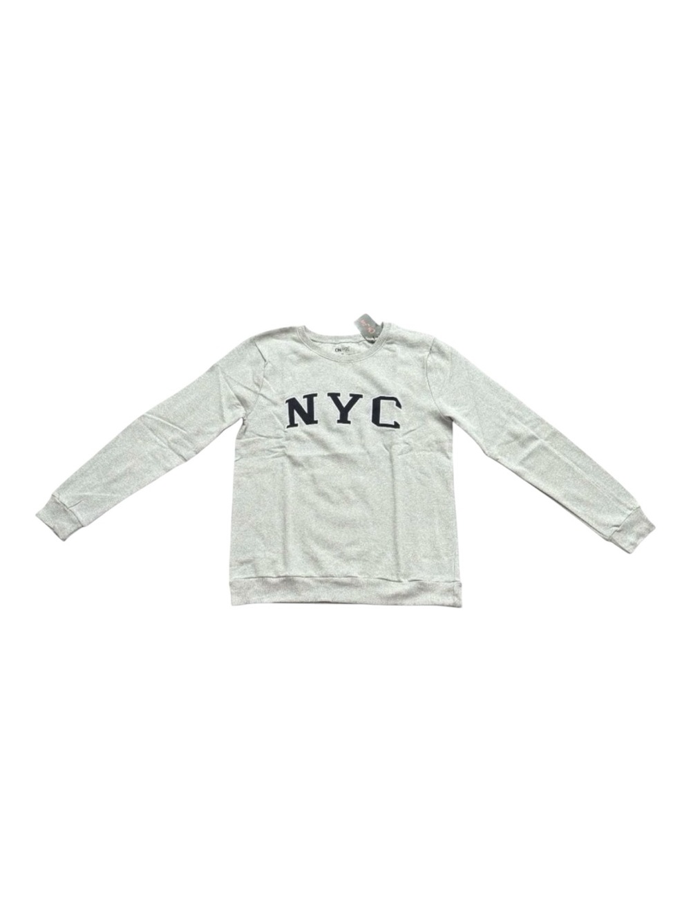 NWT On Fire NYC Graphic Gray Crewneck Sweatshirt XL